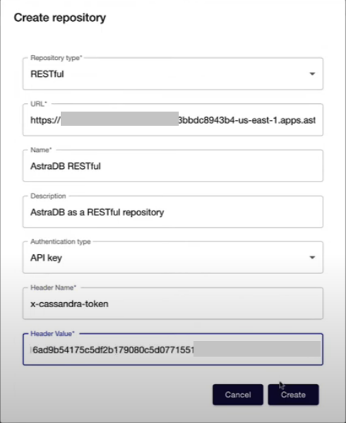 Repository link creation